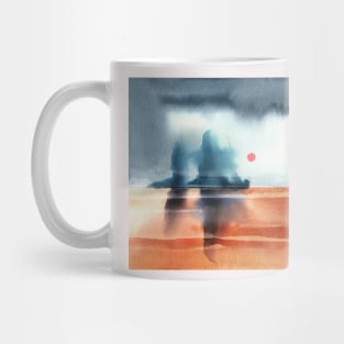 Abstract Watercolor Landscapes 6 Mug